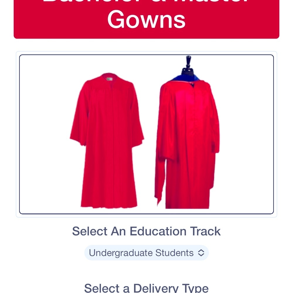 Boston University Graduation Gown